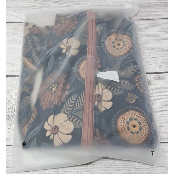 NEW!!! William‎ & Ryan Toddler Girl Bamboo Boho Floral Zippy Size 2T - Picture 3 of 4